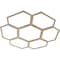Ekena Millwork Florin Wood Fretwork Pierced Ceiling Medallion, Birch, 34"OD x 12"ID x 3/8"T CMWP34X34X0375FOBI - alternate 5